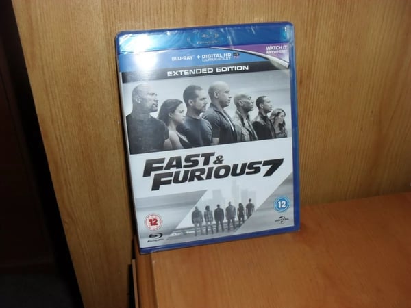 Fast & Furious 7 Extended Edition BluRay 2014 Brand New