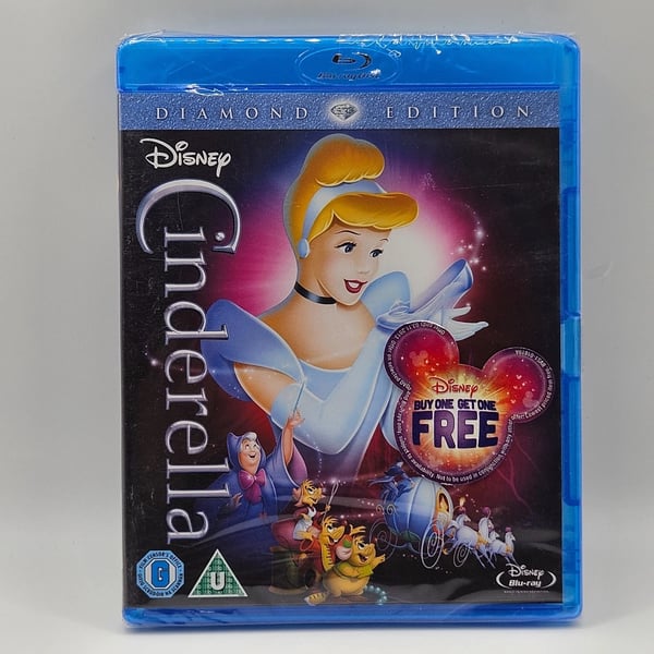 Cinderella Diamond Edition (Disney) Bluray, , Free Post Brand New