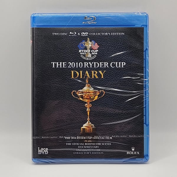 Ryder Cup 2010 Diary (Bluray) Golf Colin Montgomerie , Brand New