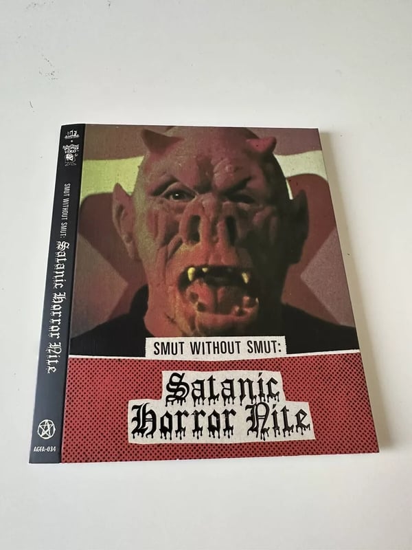 Satanic Horror Nite AGFA Something Weird Blu ray Vinegar Syndrome Slipcover ONLY Brand New
