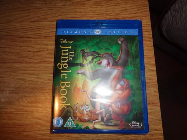 The Jungle Book diamond editio (2013) Wolfgang Reitherman cert U free p+p Brand New
