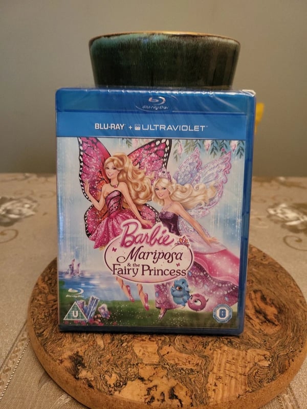 Barbie Mariposa and the Fairy Princess [Bluray] [2013] [Region B] Brand New