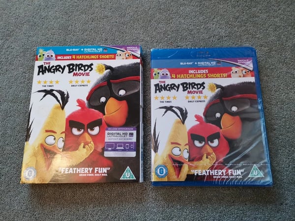 The Angry Birds Movie Blu Ray. Slip sleeve edition Free Post Brand New
