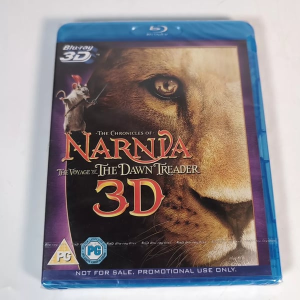The Chronicles of Narnia Voyage of the Dawn Treader 3D Promotional Bluray Brand New