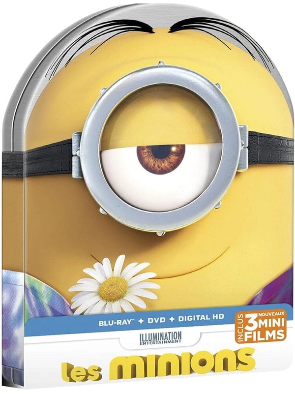 Minions (Bluray) Sandra Bullock Jon Hamm Pierre Coffin Kyle Balda Brand New
