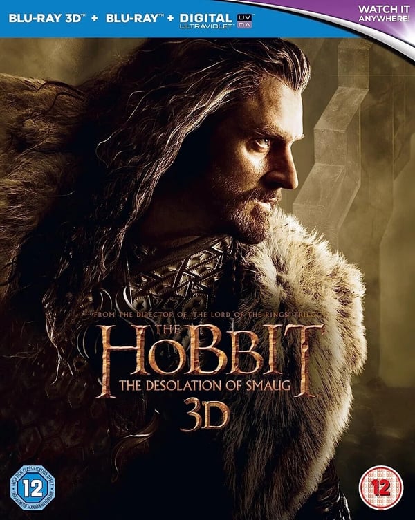 The Hobbit: The Desolation of Smaug Blu Ray 3D + Blu Ray + Slipcover Brand New The Hobbit: The Desolation of Smaug Blu Ray 3D + Blu Ray + Slipcover Brand New