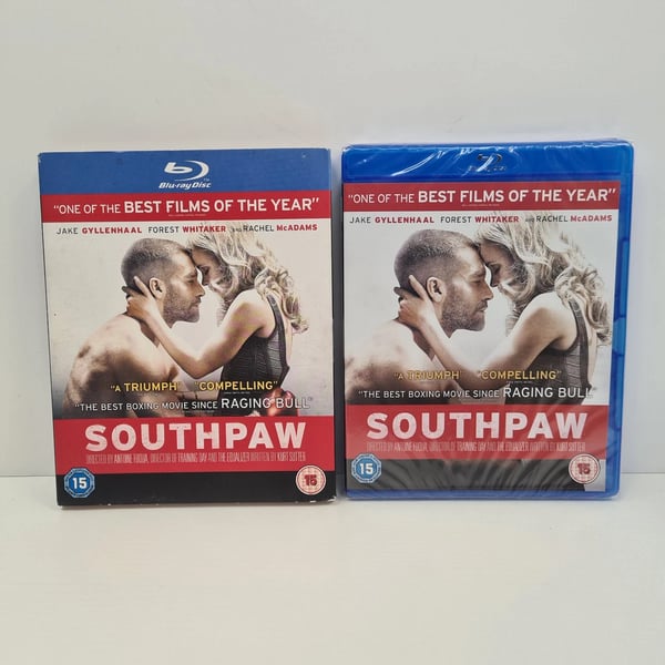 Southpaw 2015 BluRay With Slip Cover Region B Brand New