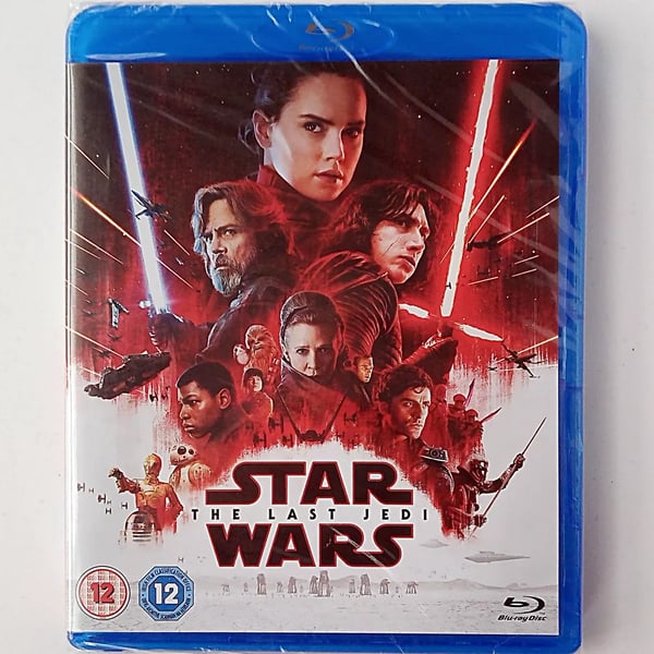 Star Wars The Last Jedi (2Disc Edition Bluray, 2018 Lucasfilm) Brand New Star Wars The Last Jedi (2Disc Edition Bluray, 2018 Lucasfilm) Brand New