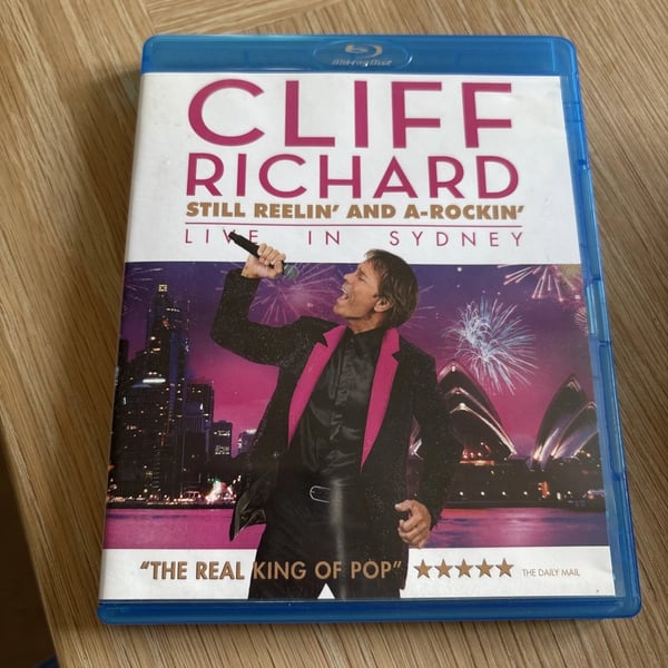 Cliff Richard: Still Reelin' and Arockin' Live in Sydney Bluray (2013) Brand New
