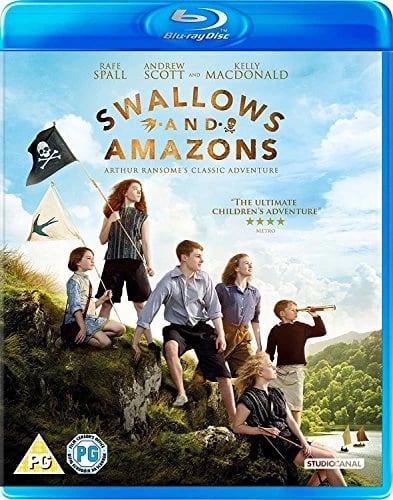 Swallows And Amazons Bluray (2016) Kelly Macdonald Brand New