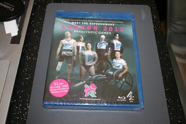 London 2012 Paralympics Games (Bluray, 2012) . Cert E. Brand New