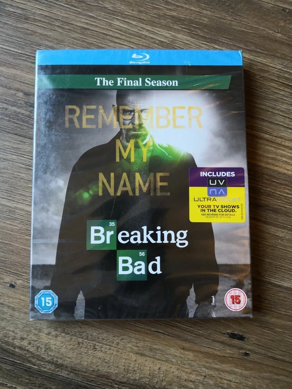 Breaking Bad The Final Season Remember My Name Episodes 18 Blu Ray | 2 Disc Set Brand New