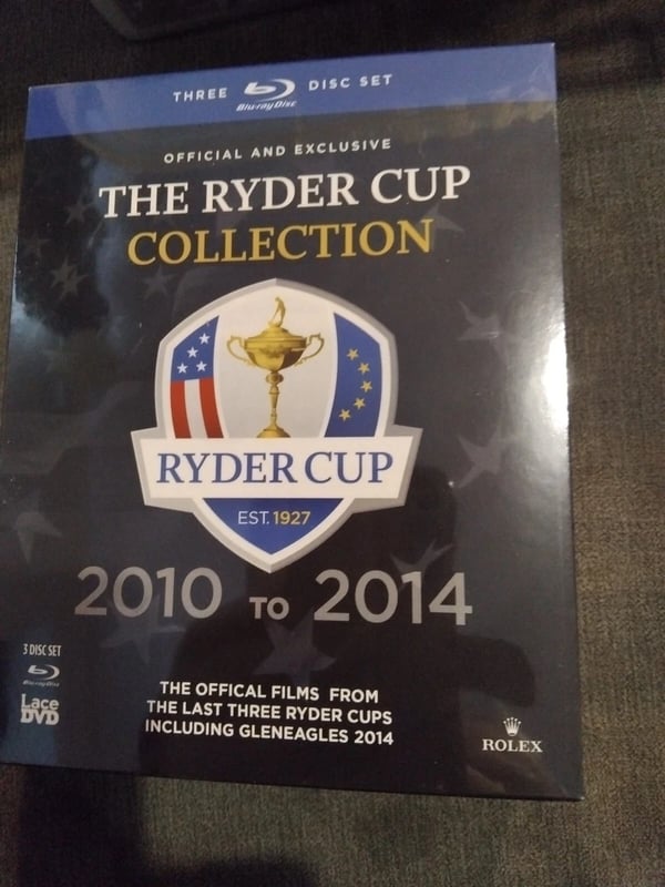 Ryder Cup Official Ultimate Collection 20102014 (Bluray Free Postage A 35 Brand New