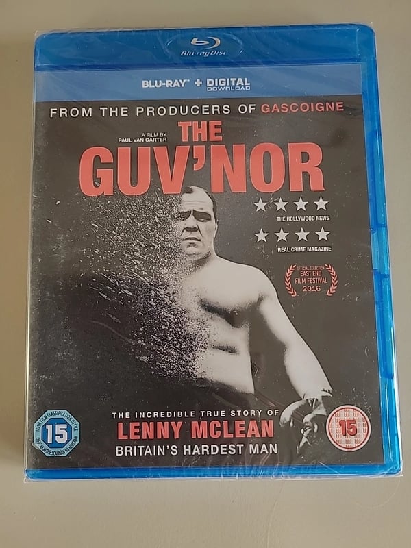 THE GUV'NOR BLU RAY PAUL VAN CARTER Brand New