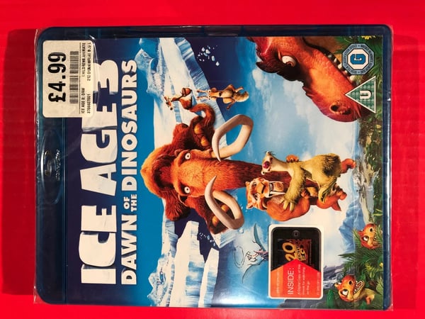 Ice Age 3:Dawn Of The Dinosaurs2012 Bluray+digital download5039036042291 Brand New