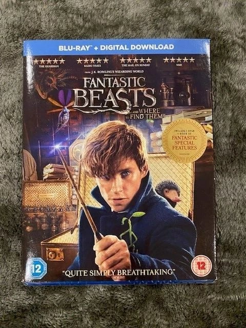 Fantastic Beasts And Where To Find Them Bluray  Brand New
