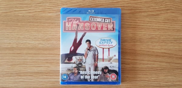 The Hangover: Extended Cut Bluray (2009) Bradley Cooper, Brand New