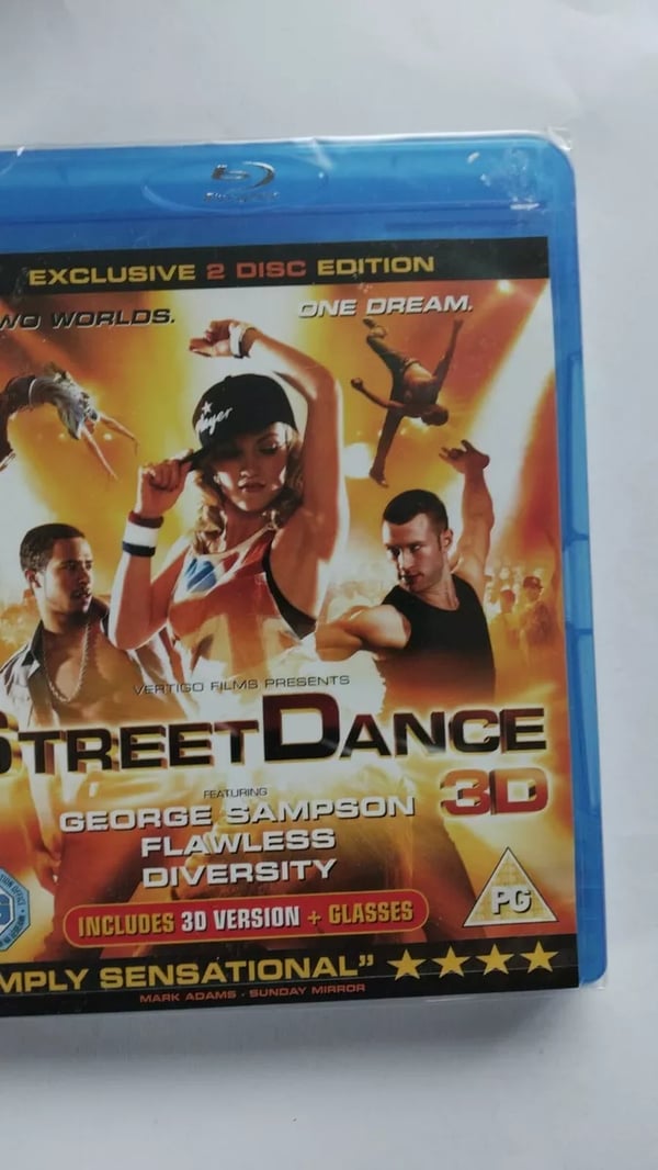 STREET DANCE 2 DISC DIVERSITY FLAWLESS GEORGE SAMPSON BLURAY Brand New
