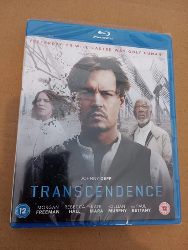 Transcendence 2014 film/Johnny Depp ( region B Bluray) Brand New