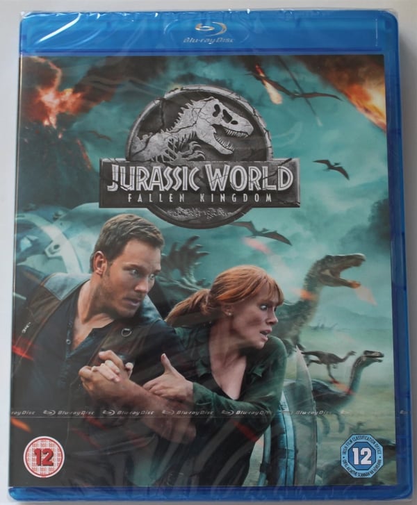 Jurassic World: Fallen Kingdom Bluray (2018) Brand New