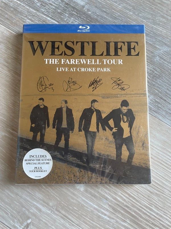 Westlife: The Farewell Tour Live At Croke Park Blu Ray Brand New