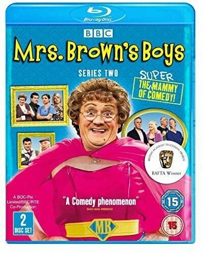 Mrs Brown's Boys Series 2 Complete (Bluray, 2012, 2Disc Set) Brand New