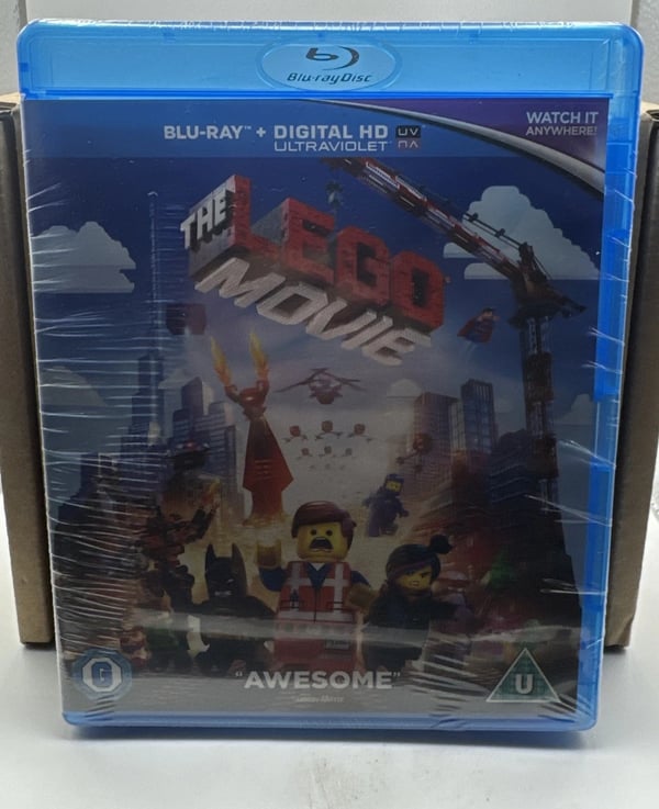The Lego Movie Bluray Brand Brand New