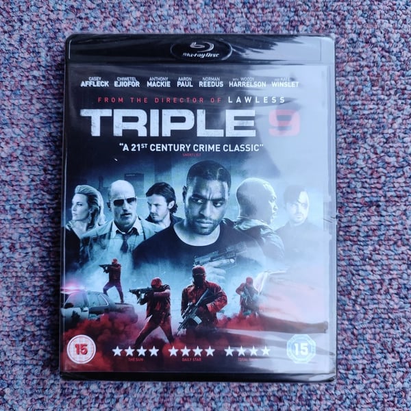 Triple 9 Blu Ray Crime Thriller Brand New Triple 9 Blu Ray Crime Thriller Brand New