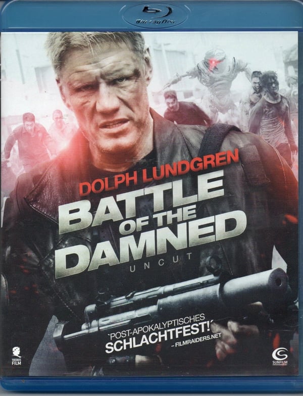 BATTLE OF THE DAMNED BLU RAY DISC DOLPH LUNDGREN Brand New