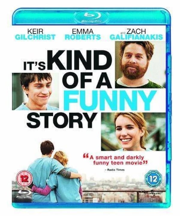 It's Kind of a Funny Story Bluray (2011) Keir Gilchrist Brand New