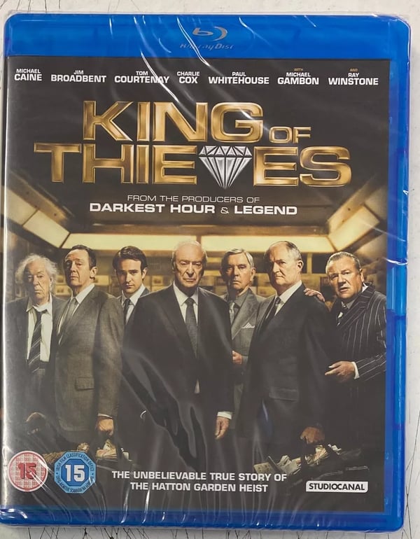 King of Thieves (Bluray) Michael Caine Brand New