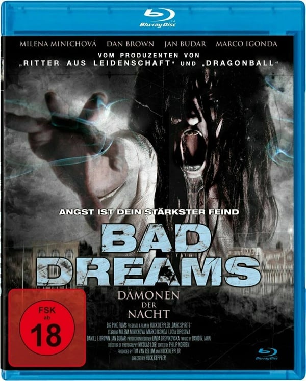 Bad Dreams Dark Spirits BluRay Disc Milena Minichova Dan Brown 2008 Brand New