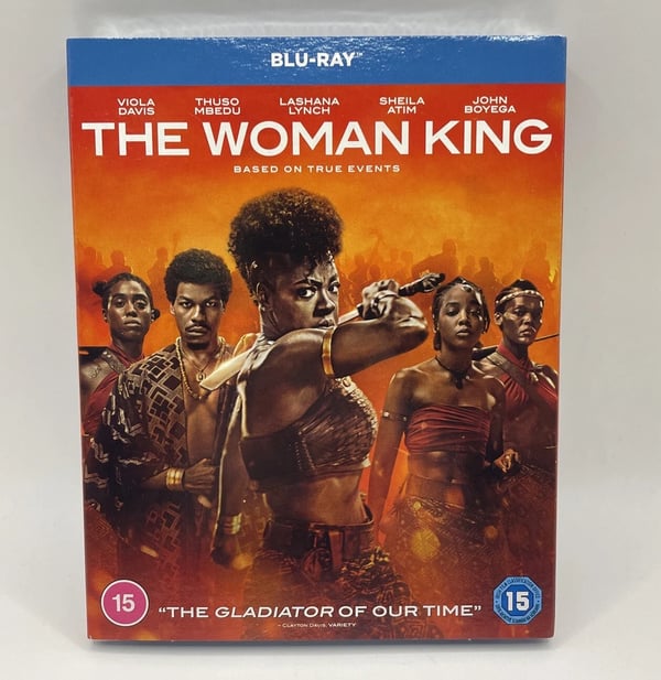 The Woman King Blu Ray with slipcover FREEPOST Brand New