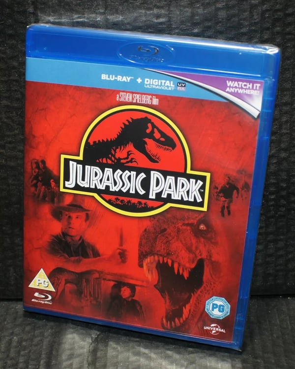 Jurassic Park blu ray Run time 127 min approx foil P&P Free Brand New Jurassic Park blu ray Run time 127 min approx foil P&P Free Brand New
