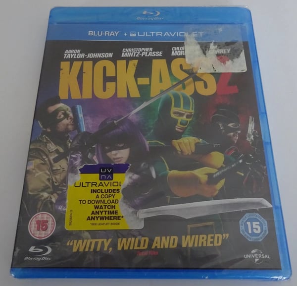 KickAss 2 (Bluray, 2013) Brand New