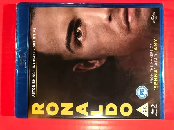 Cristiano RONALDO football intimate documentary BluRay5053083049485Anthony Wonke Brand New