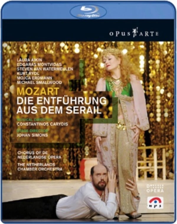 Mozart: Die Entfuhrung aus dem Serail (Bluray) Laura Aikin Constantinos Carydis Brand New