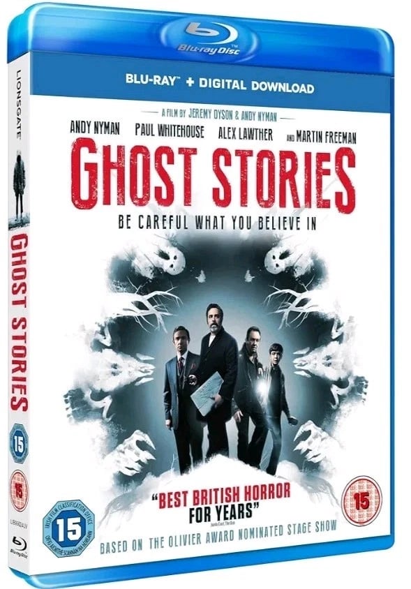 GHOST STORIES BLURAY ANDY NYMAN MARTIN FREEMAN PAUL WHITEHOUSE #PB Brand New