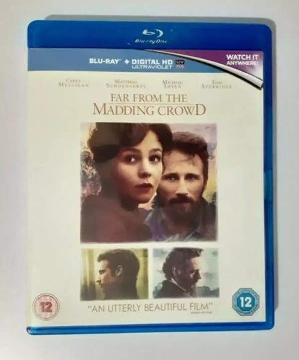 Far From The Madding Crowd Bluray (2015) Carey Mulligan Brand New