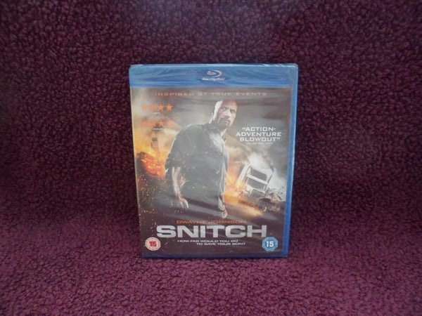 Snitch Bluray (2012) Dwayne Johnson, Susan Sarandon, Brand . Brand New