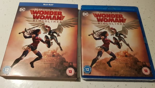 Wonder Woman Bloodlines Blu Ray with Slipcase Brand New