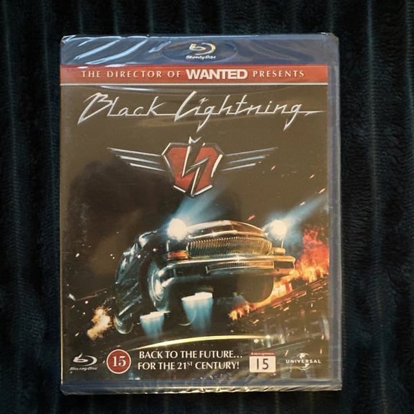 BLACK LIGHTENING BLURAY NORDIC IMPORT WITH ENGLISH AUDIO Brand New