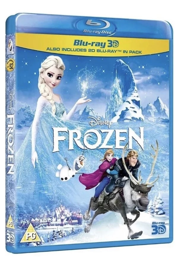 Frozen Disney 3D + 2D BluRay (2014, 2 Disc) Animated Classic 52 âï¸âï¸ Brand New