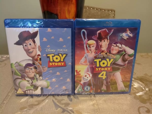 Toy Story & Toy Story 4 Region Europe BLU RAYS Free Post Brand New