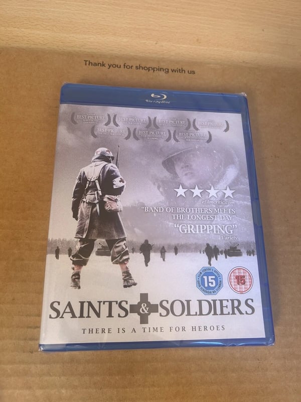 Saints And Soldiers (2003) Reg B Blu Ray World War II Action Brand New