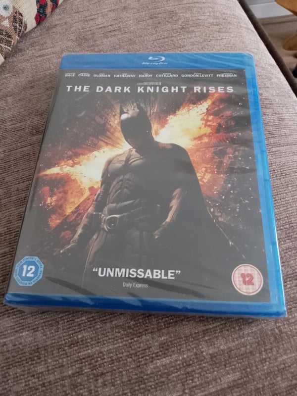 The Dark Knight Rises Bluray Disc. . Brand New