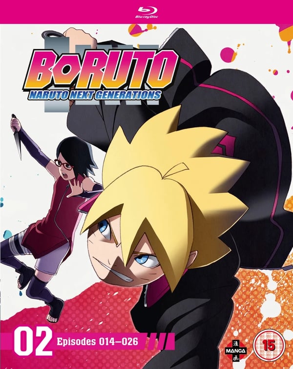 Boruto Naruto Next Generations: Set 2 (Bluray) Kokoro Kikuchi Kenshô Ono Brand New