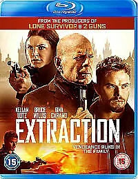 Extraction [Bluray], DVD, Bruce Willis,Kellan Lutz,Gina Carano,D.B. Sweeney Brand New