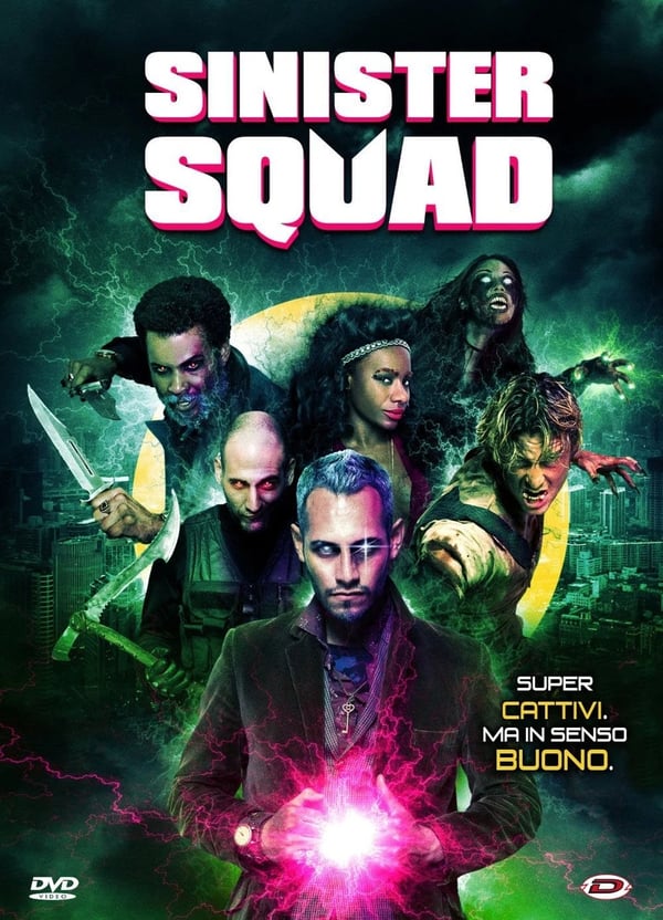 Sinister Squad (Bluray) Diaz Licciardi Sawyer Davis Ireland Brand New