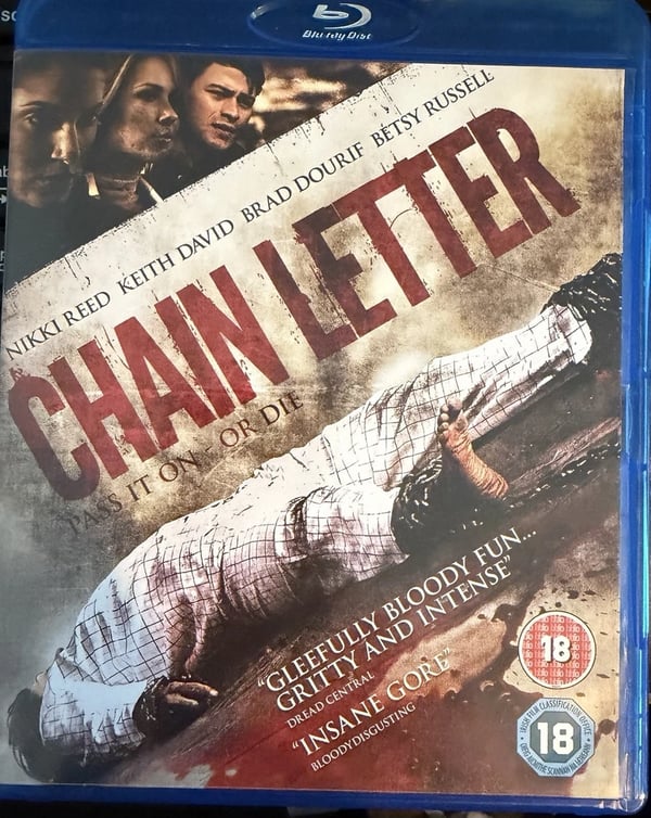 Chain Letter Blu Ray Brand New